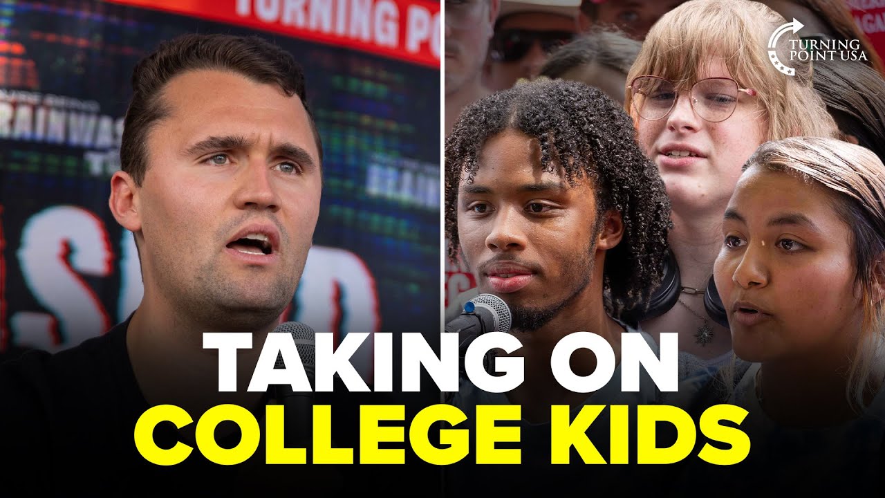 45 Minutes of Charlie Kirk Proving Why College Is a Scam