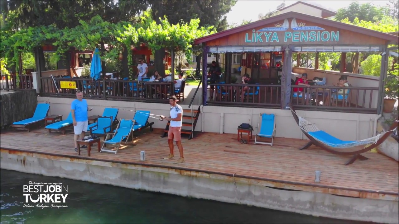 Dalyan Kanalı'nda Balık Tutma - Fishing in Dalyan Canal, Best Job In Turkey