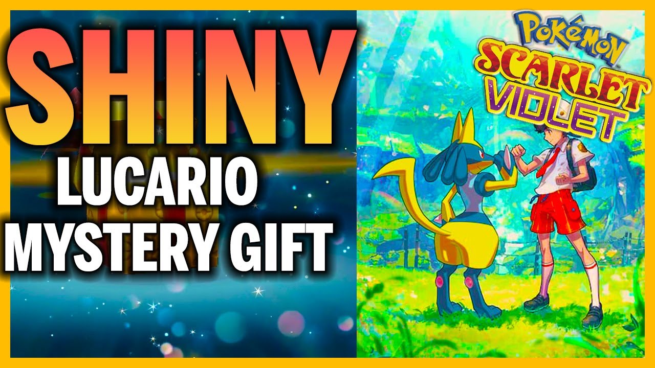Claim Your Shiny Lucario Now! Mystery Gift Guide for Pokémon Scarlet and Violet