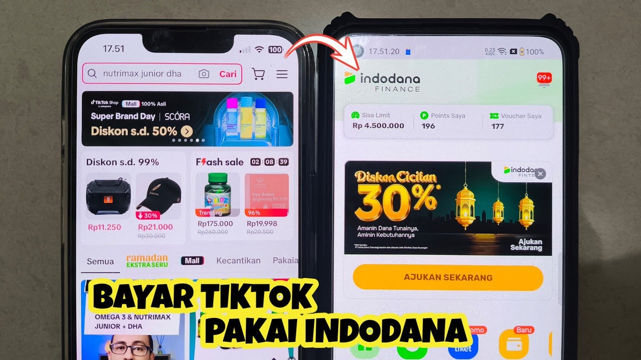 Cara Bayar Belanja TikTok Shop Pakai Indodana