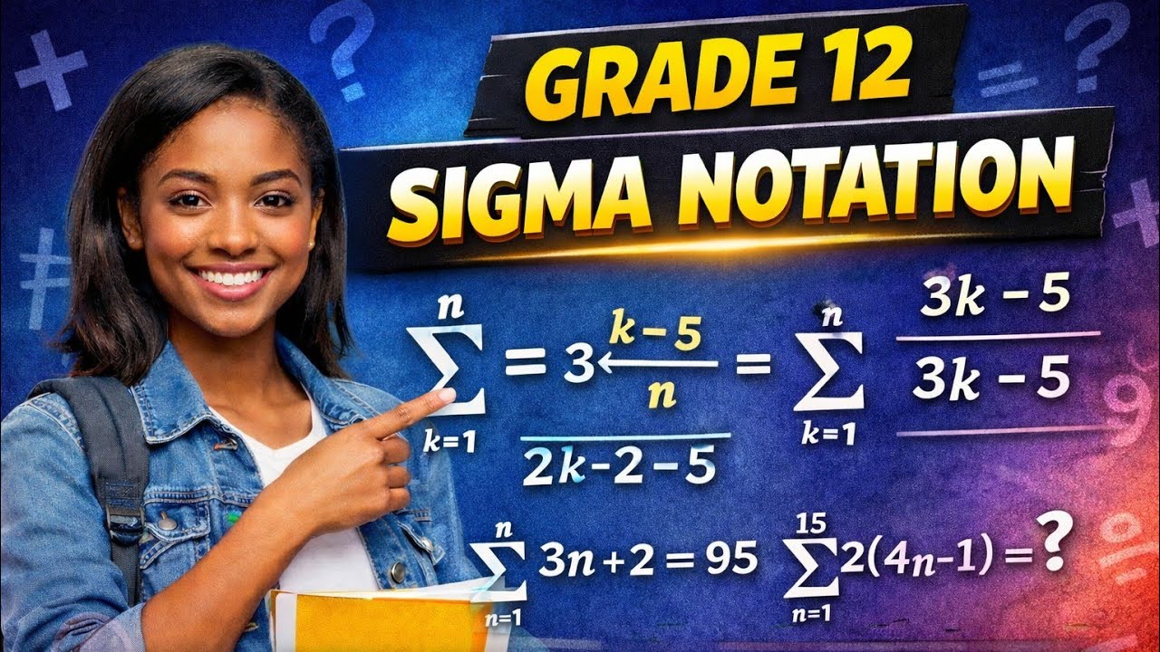 Sequence and Series Sigma Notation and Other Questions