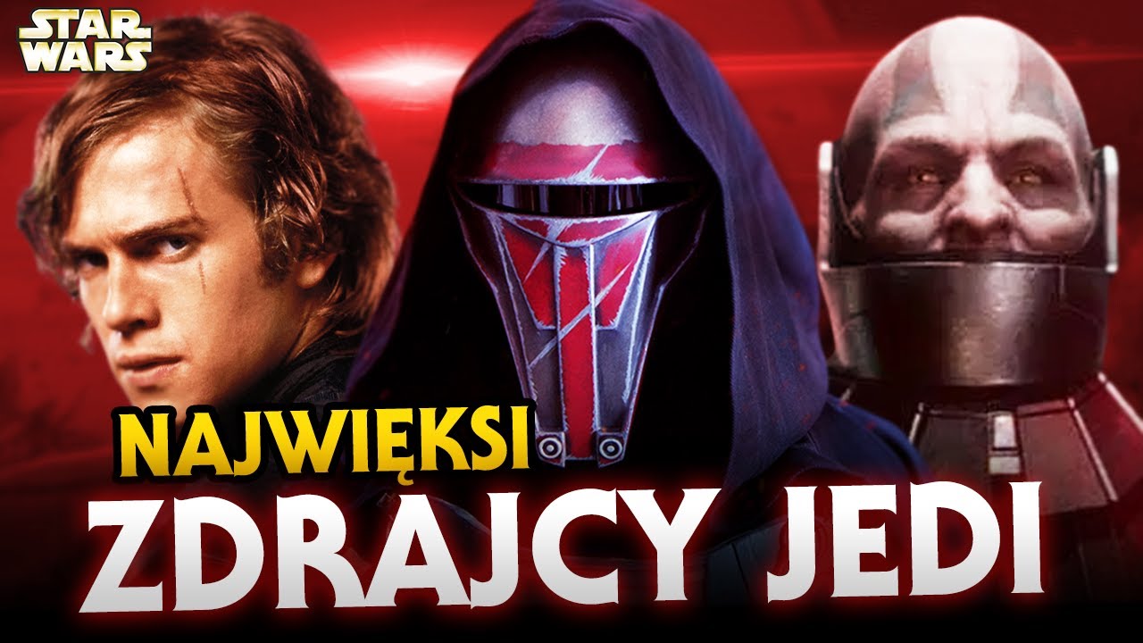 Jedi, którzy zostali Sithami. Najwięksi zdrajcy Zakonu Jedi w świecie Star Wars