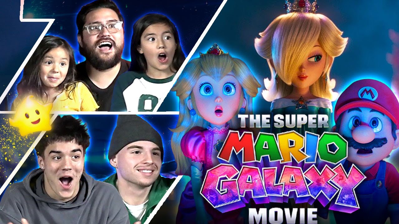 The SUPER MARIO GALAXY movie | TRAILER REACTION