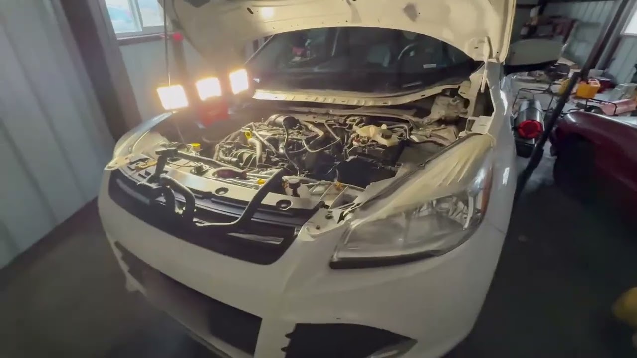 2014 Ford Escape Lower Reservoir Coolant Line