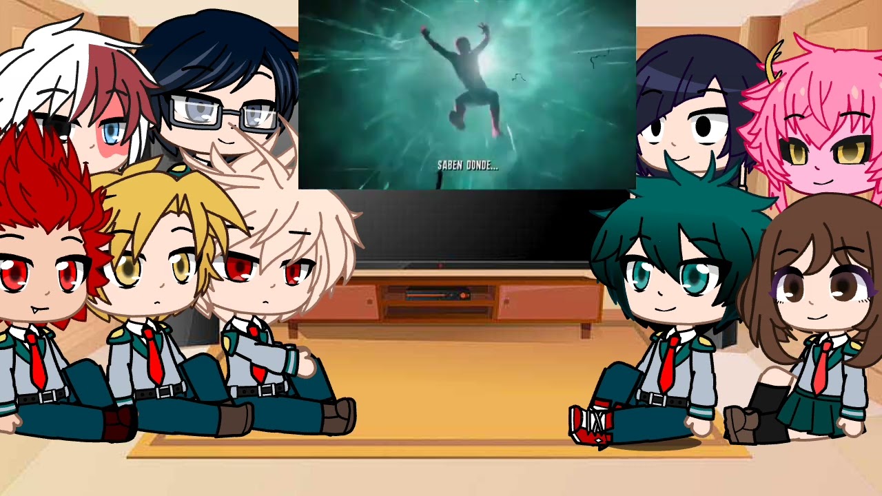 BNHA REACCIONA AL RAP DE SPIDERMAN NO WAY HOME