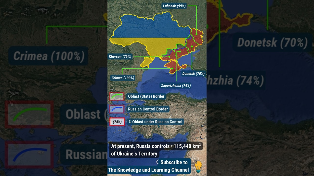 Ukrainian Territory Under Russian Control 