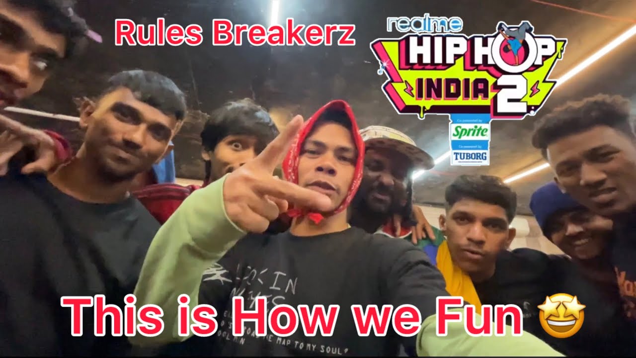 Behind the scene Hip Hop India 2 This is How We Rehearse & Fun | Rules Breakerz | Ram Bist