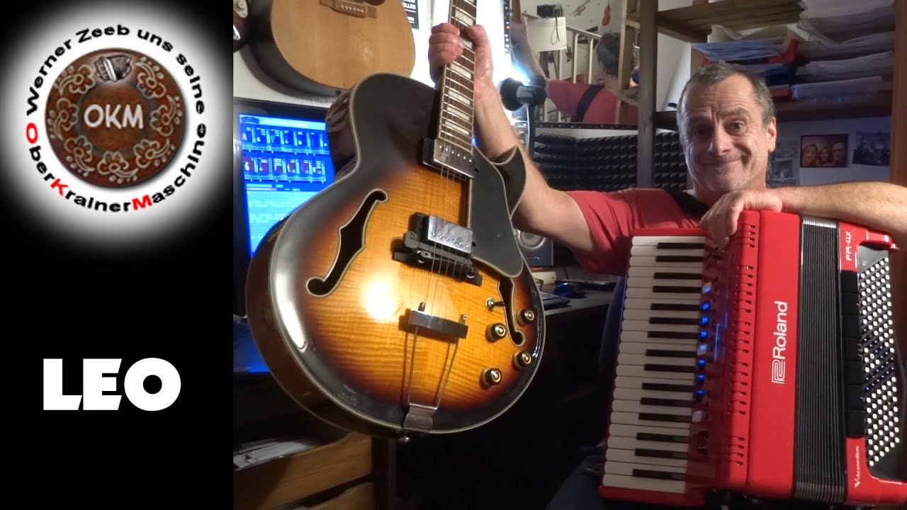 Neue Gitarre der Oberkrainermaschine von Werner Zeeb