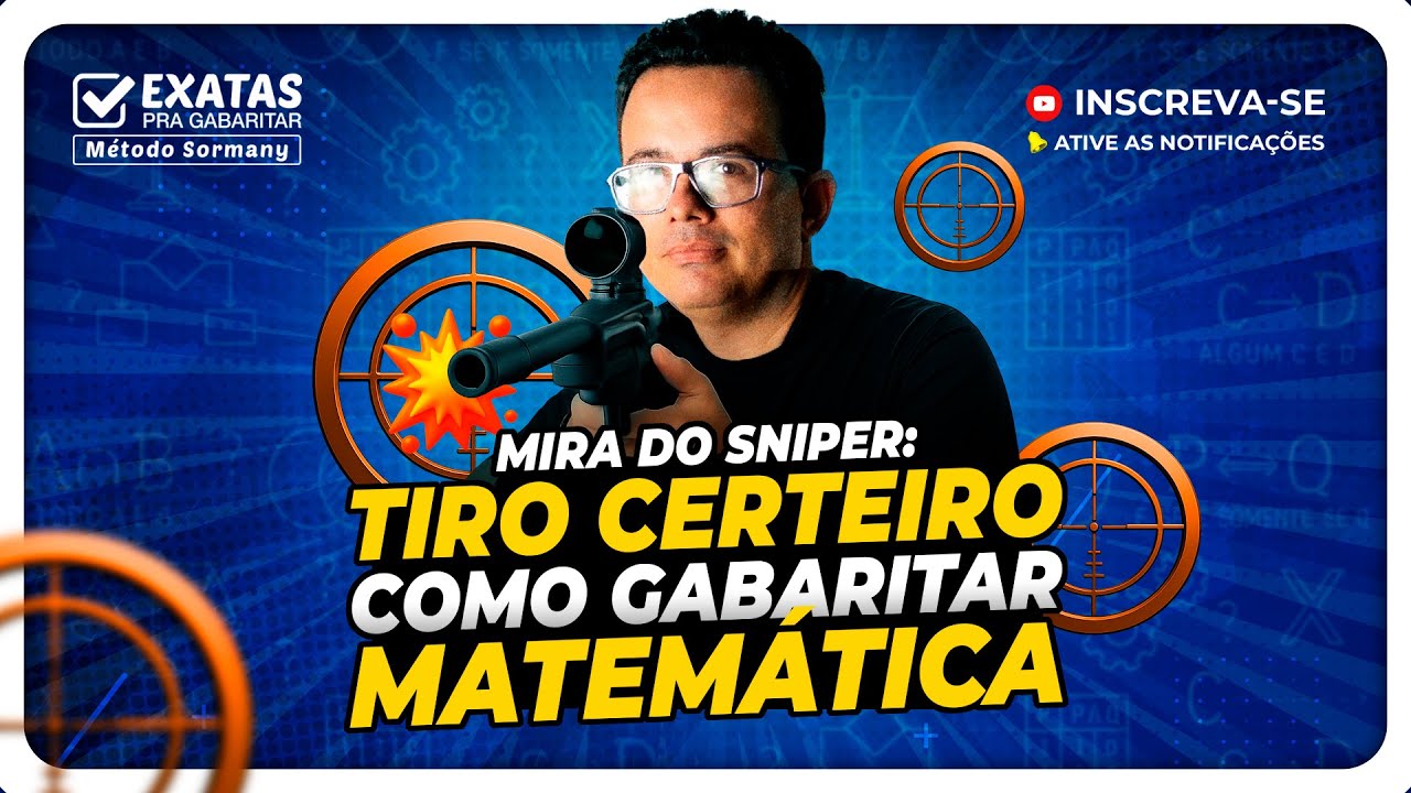 🎯 MIRA DO SNIPER (TIRO CERTEIRO) COMO GABARITAR MATEM&Aacute;TICA