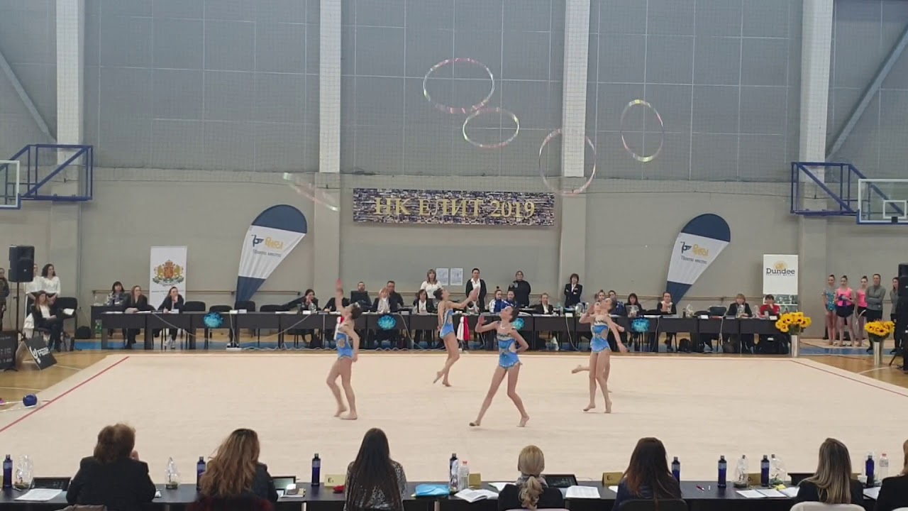 Junior group Bulgaria - 5 hoops 2018,