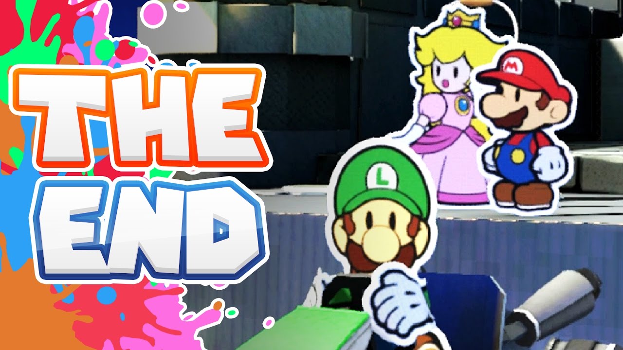 Paper Mario Color Splash 100% Walkthrough - FINALE