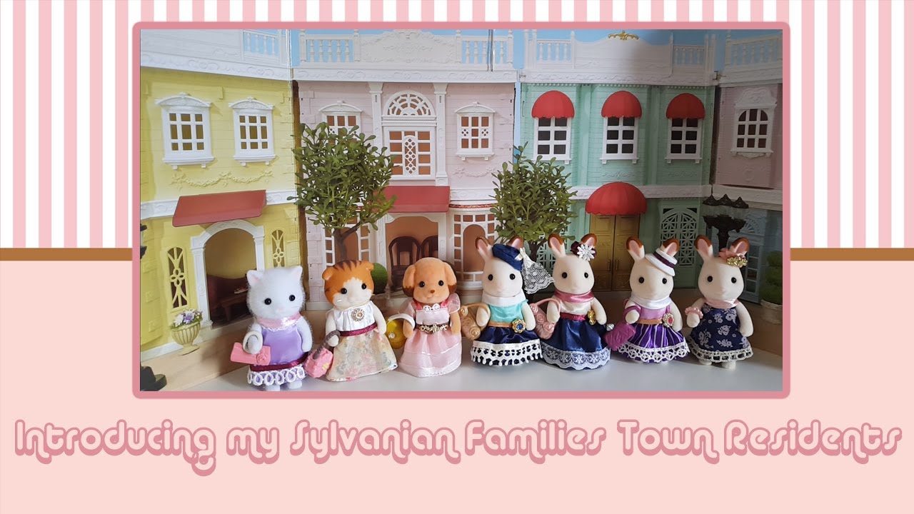 Introducing my Sylvanian Families Town Series Residents!