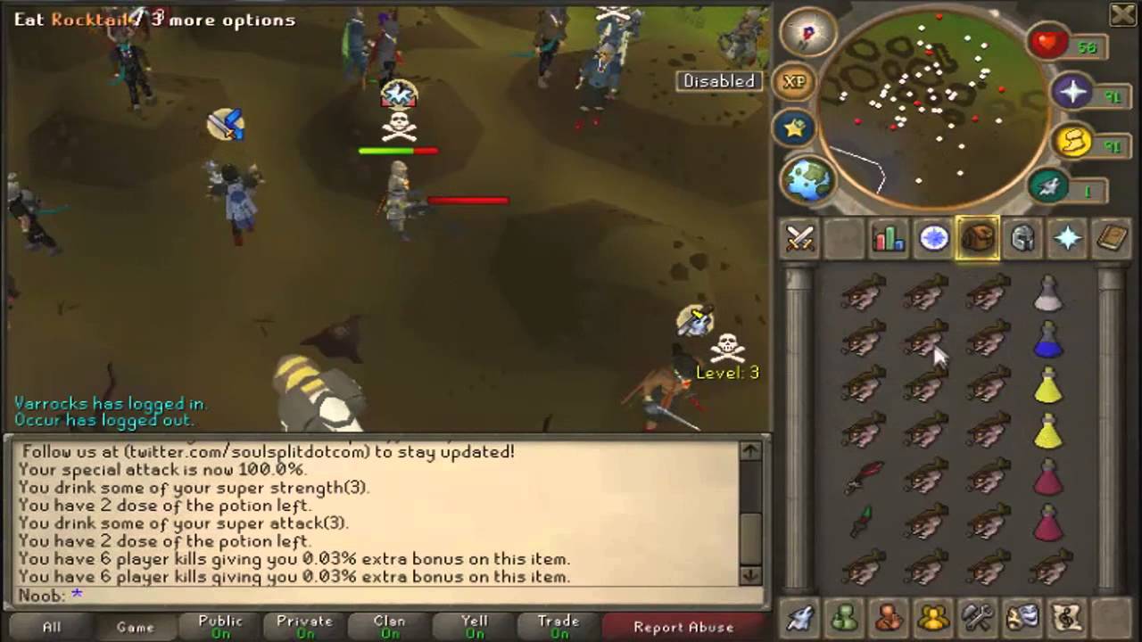 SS | Noob | 40 Defence, Turmoil Pure | Dscim to DDS to Vls Compilation