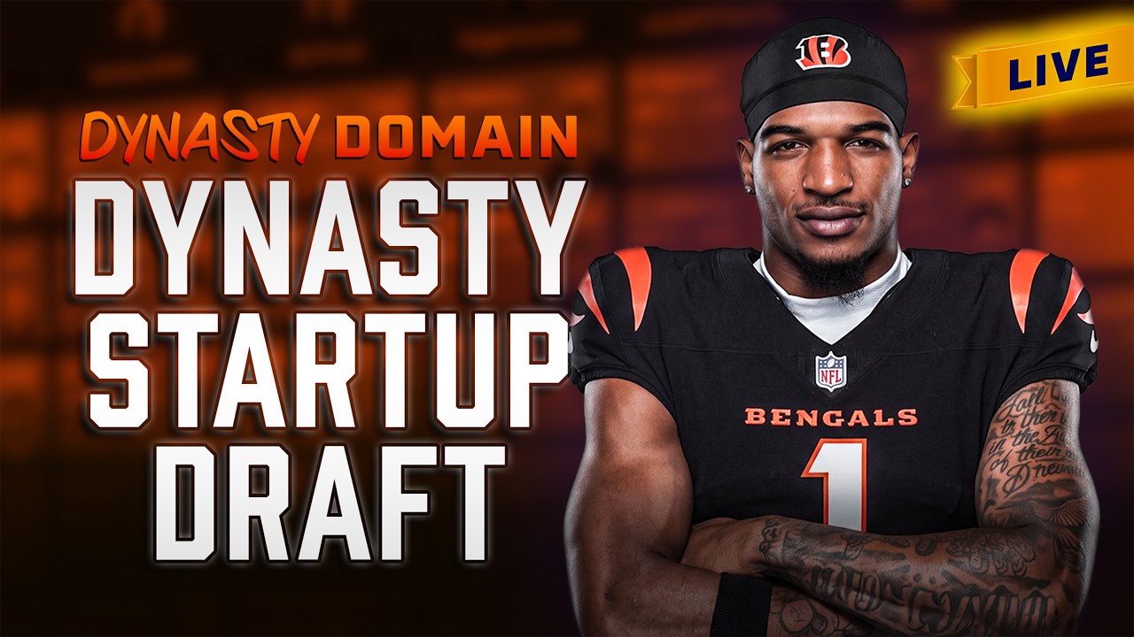 LIVE Dynasty Startup Draft (Domain League)