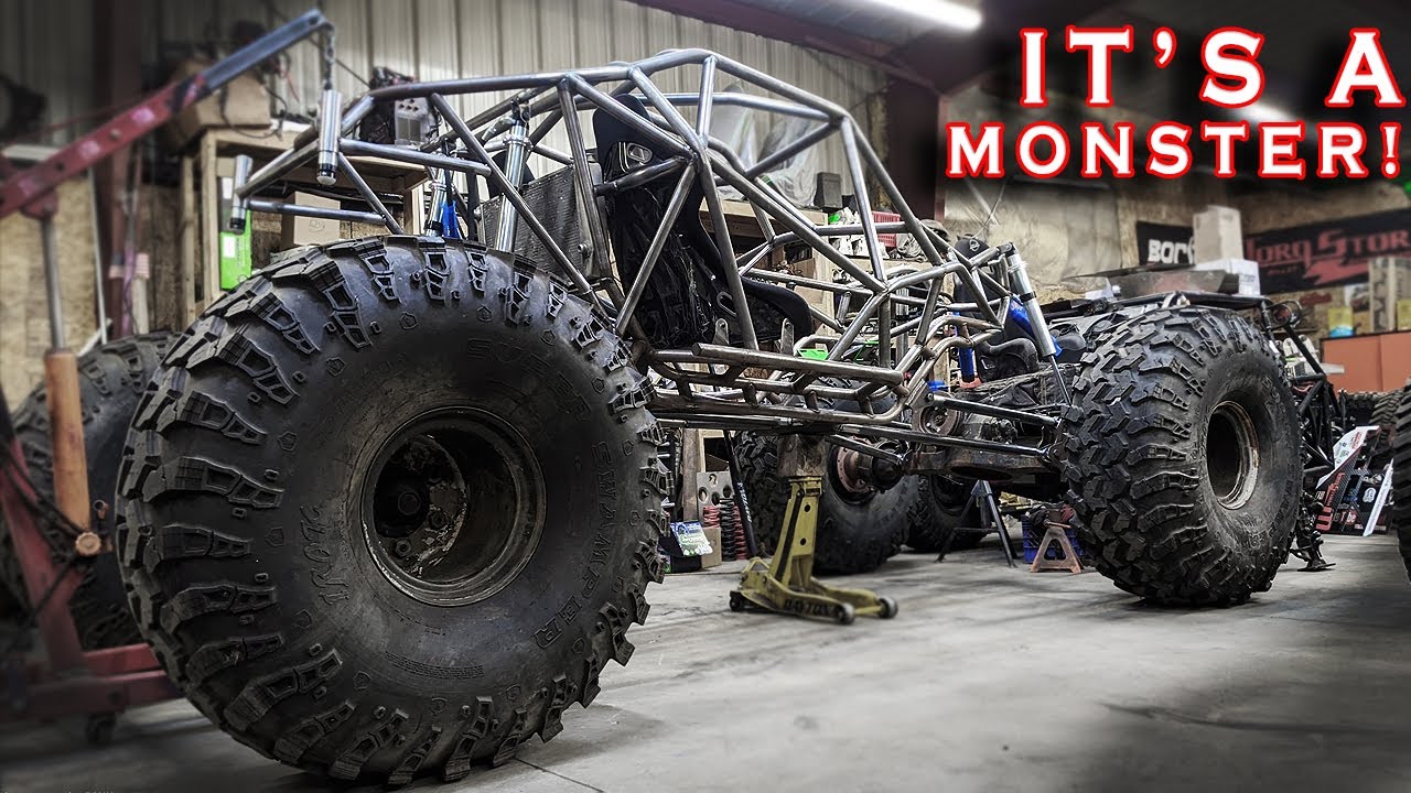How to Build a Rock Bouncer Part 10 - The Finale! Suspension and chassis are finished! Its a Monster