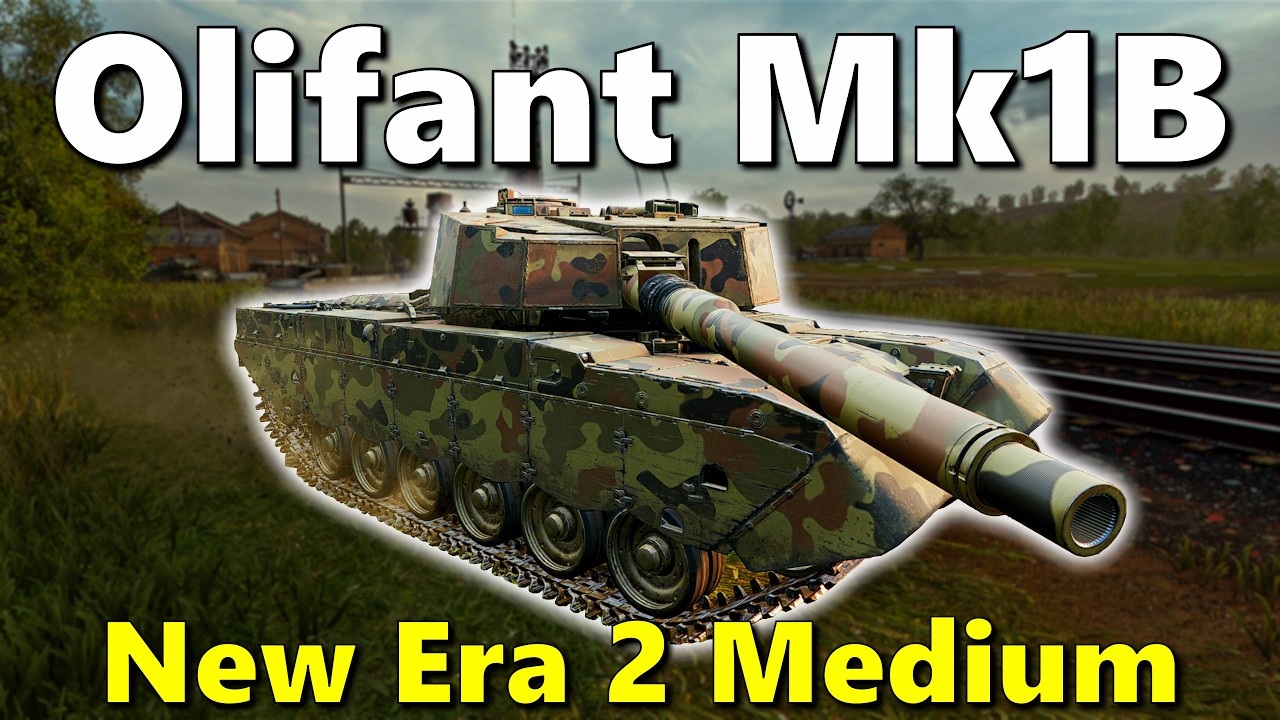 Olifant Mk1B Showcase || WoT Console