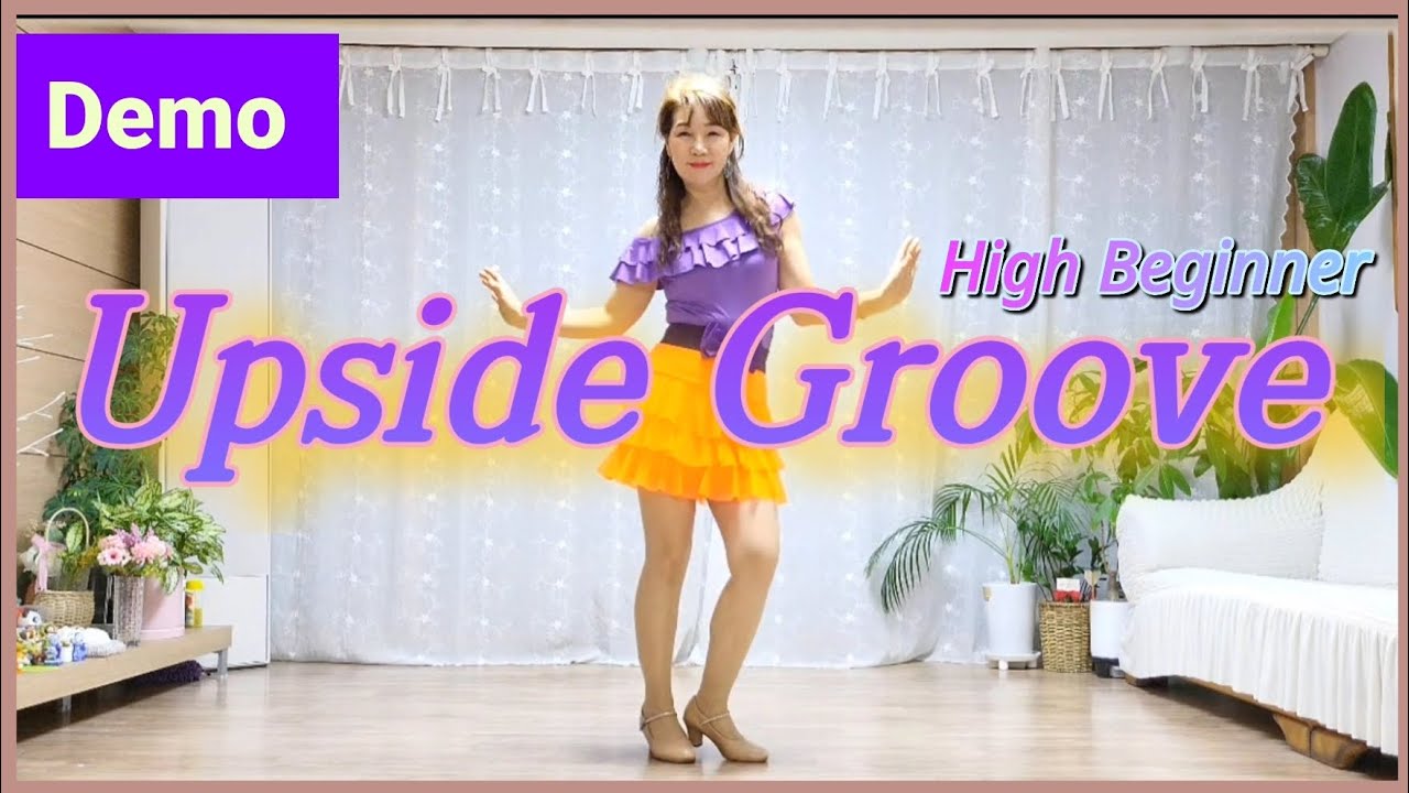 UpSide  Groove 라인댄스 #초급작품 #업사이드 그르브 라인댄스 #지혜연라인댄스 