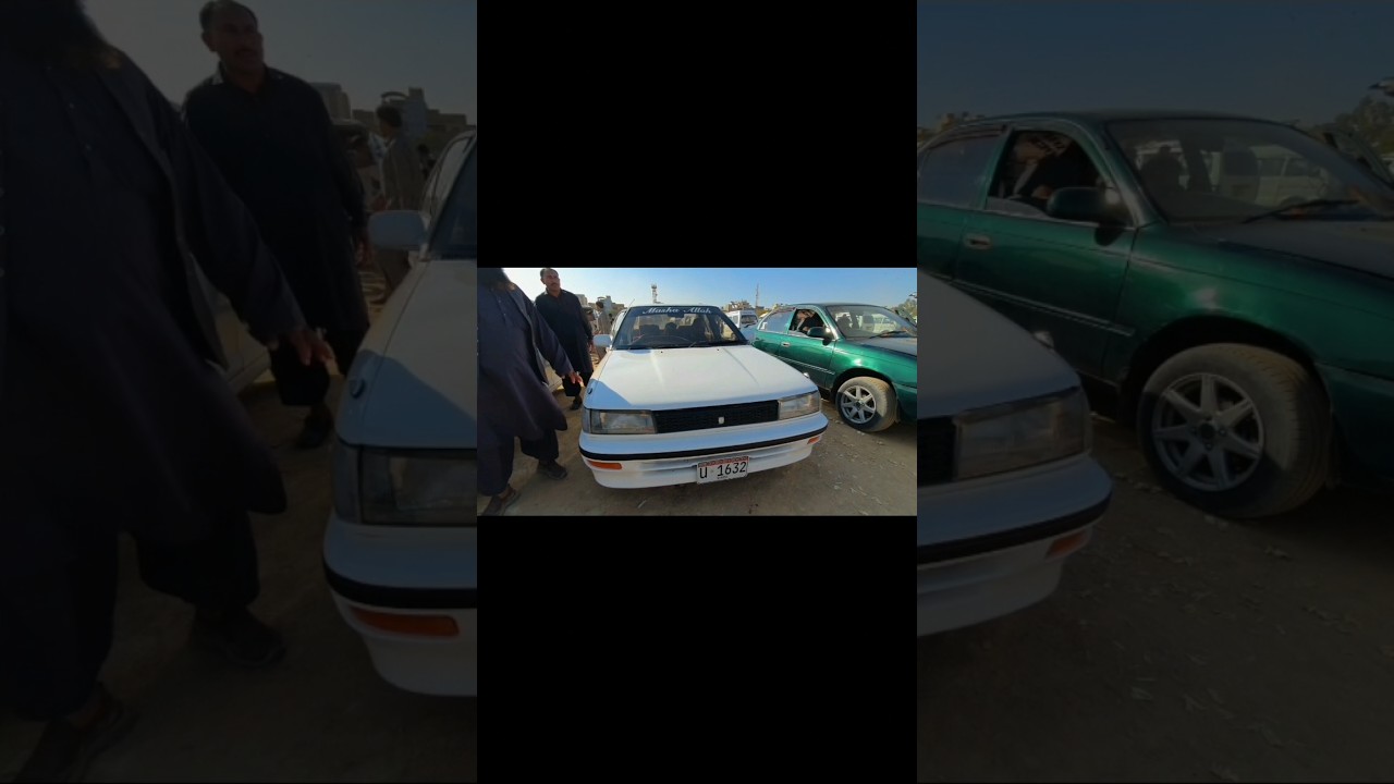 "Toyota Corolla: Sasti Aur Behtareen Gari | Sunday Car Bazar Pakistan| Best Deals!"