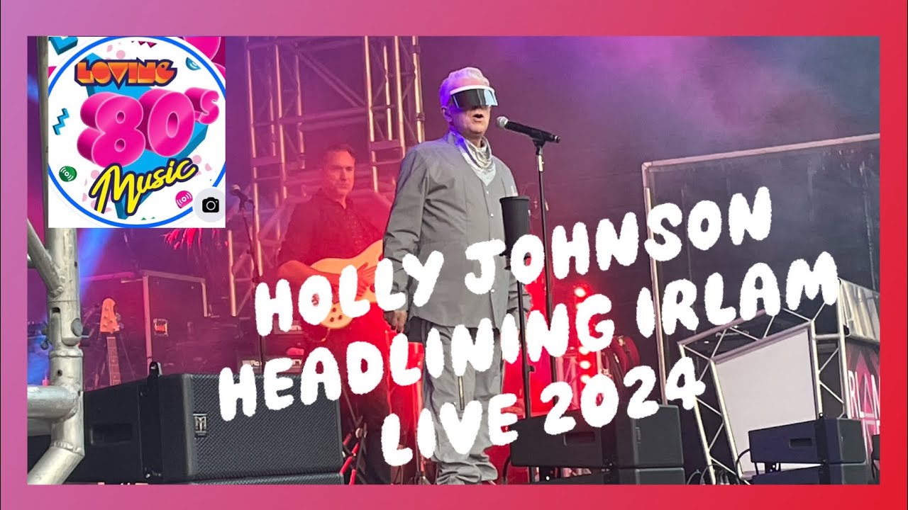 Holly Johnson headlining IRLAM LIVE 2024