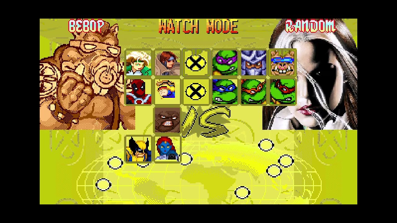 Juggernaut versus shredder and Bebop