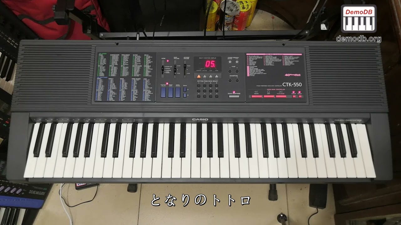 CASIO CTK-550 All Demo Songs