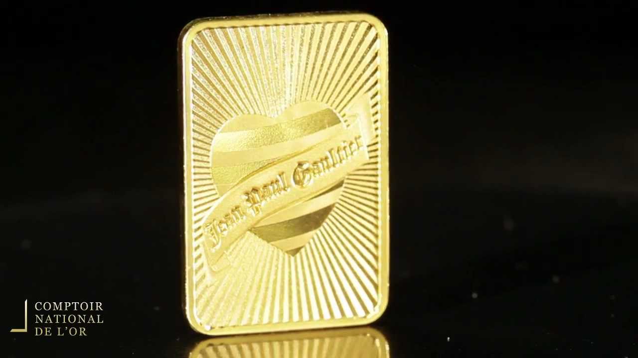 Once d'Or JP Gaultier - Comptoir National de l'Or (Gold.fr)