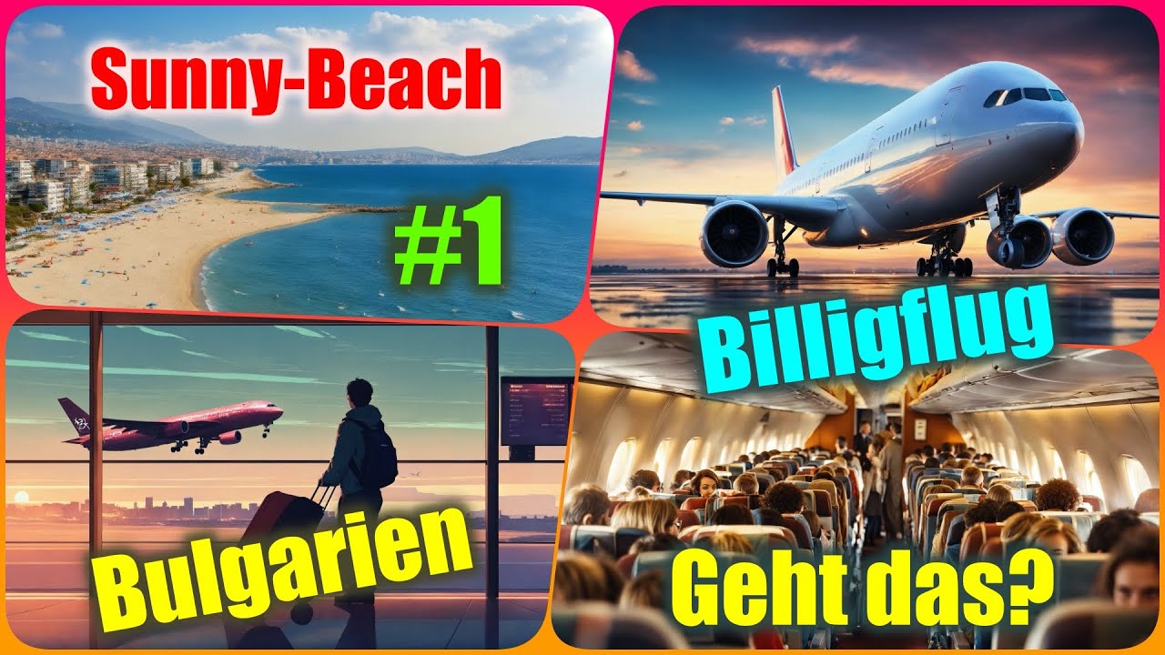 Part #1 | Billigflug ✈️ nach Sunny-Beach. Geht das? ☀️ 🏖️ 🌴 #sonnenstrand #sunnybeach #bulgaria