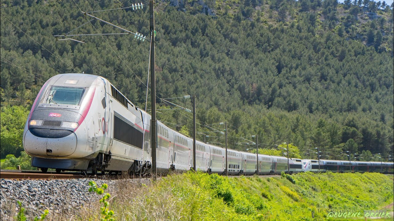 Passages, Départs et Arrivées de TGV, TER...en Avril 2024 (partie 2)