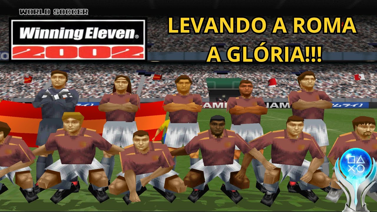 Winning Eleven 2002  l  MASTER LIGA no DIFÍCIL com a ROMA! #3