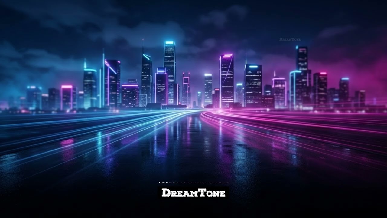 Neon Night Drive EDM 🚗✨ Happy Electronic Music for Late Night Energy