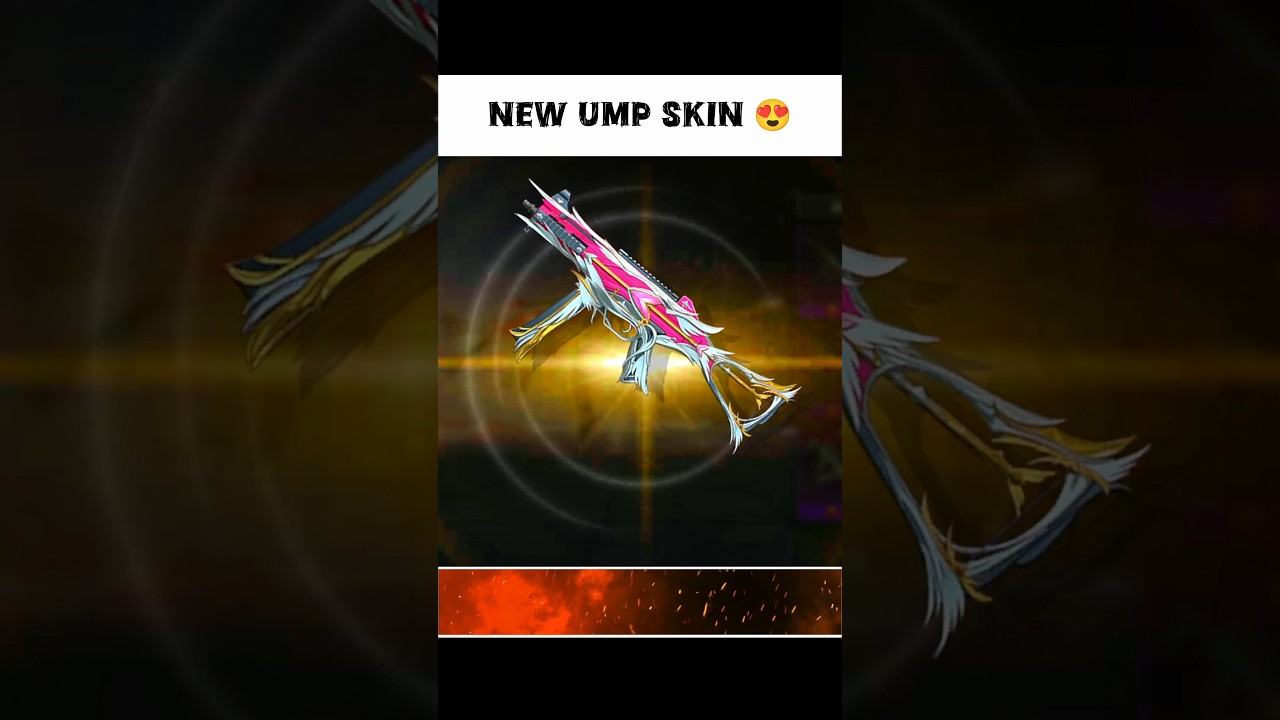 😯 Upgradable new ump skin 