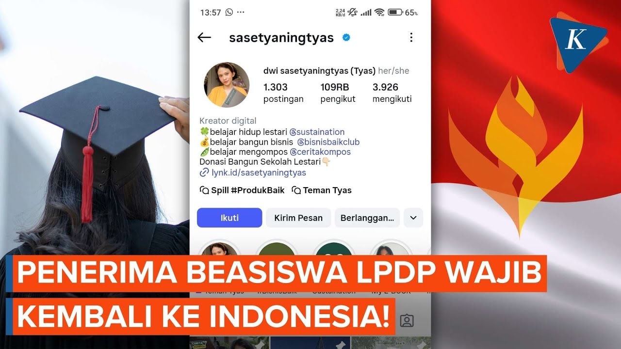 Apa Sanksi jika Penerima Beasiswa LPDP Tak Kembali ke Indonesia? Ini Aturannya!