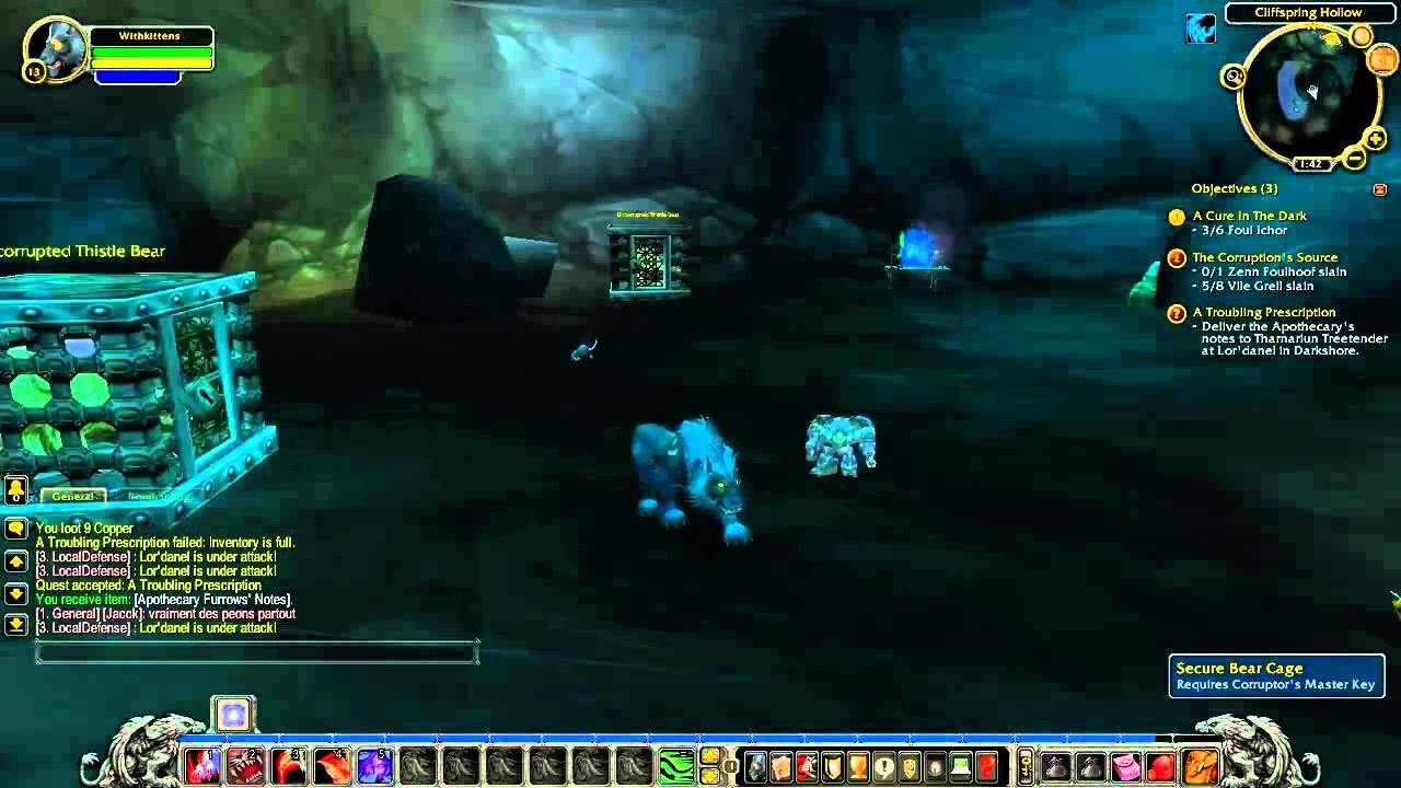 Руководство по WoW Cataclysm — прокачка воргенов на Тёмных берегах, часть 2