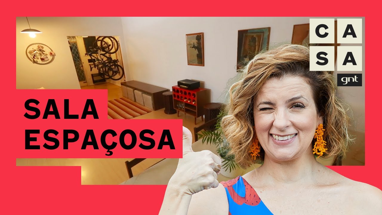 SALA DE ESTAR: como organizar ambiente amplo e multiuso | Dica de Organização | Micaela Góes