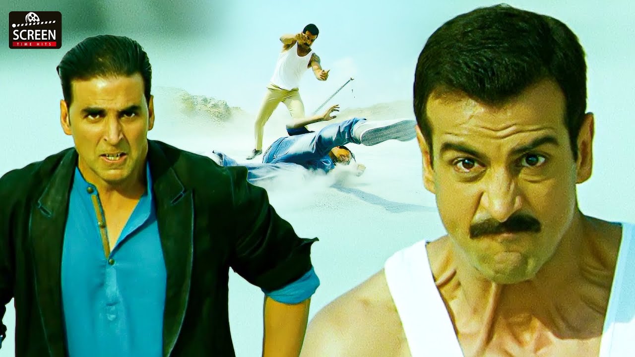 BOSS की धमाकेदार लड़ाई देखकर आप हैरान रह जाएंगे! | Climax Fight Scene | Akshay Kumar, Ronit Roy