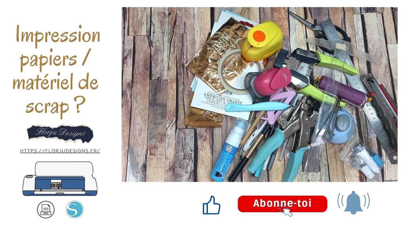 Et si on parlait imprimante / impression et matériel de scrap ?