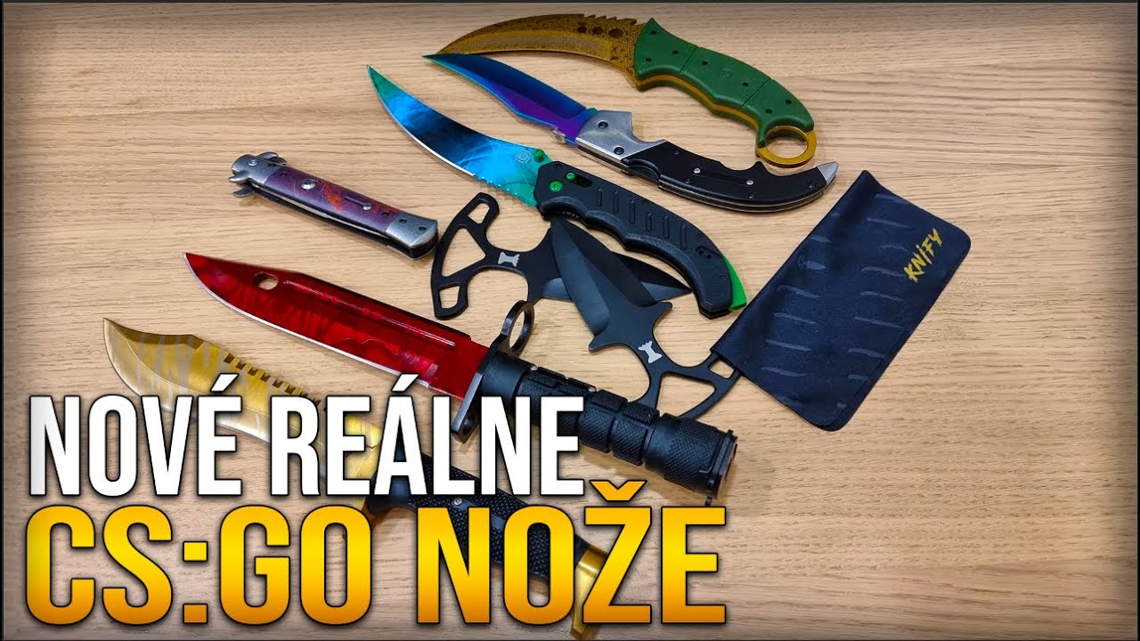 Re&aacute;lne CS:GO NOŽE , ktor&eacute; si pravdepodobne e&scaron;te nevidel | TomT