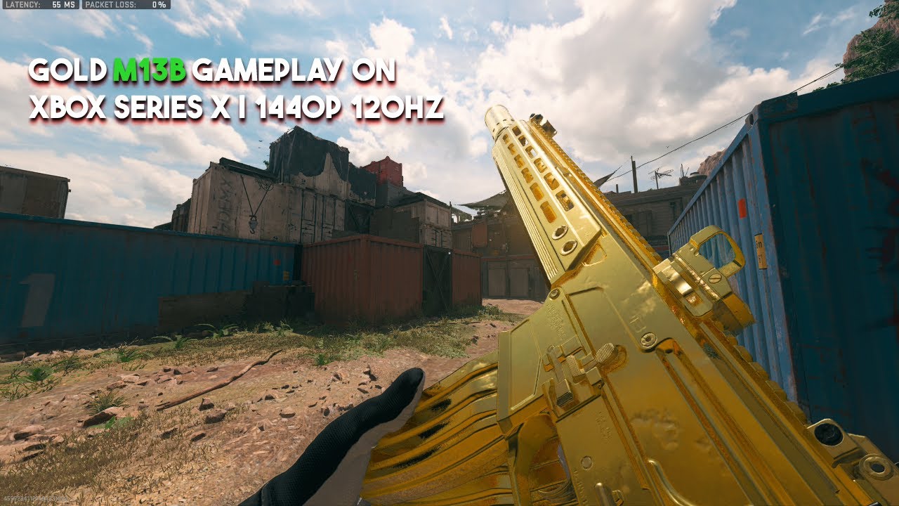 Call of Duty: Modern Warfare 2 GOLD M13B Gameplay (No Commentary)