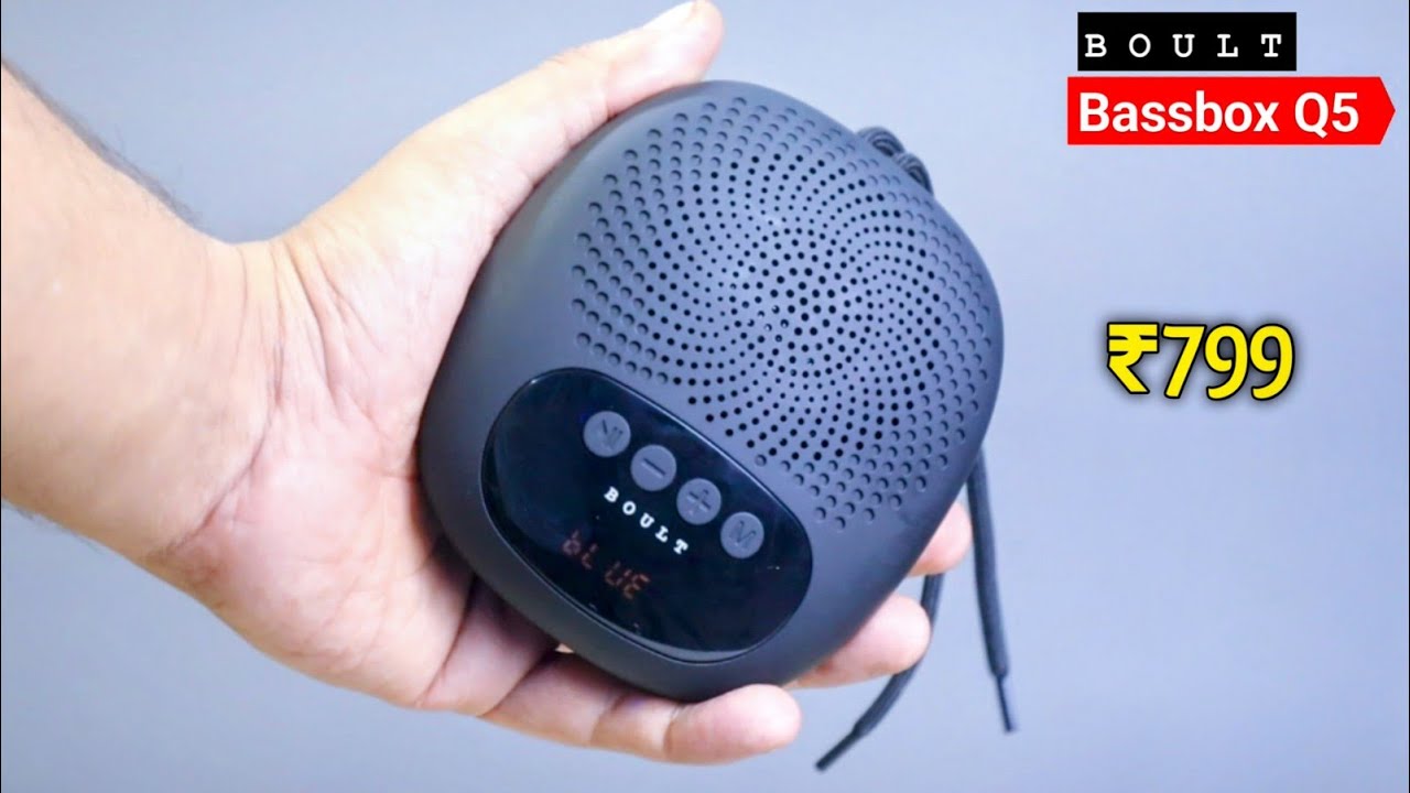 Boult Bassbox Q5 Mini Speaker Review ⚡ Best Bluetooth Speaker Under 800