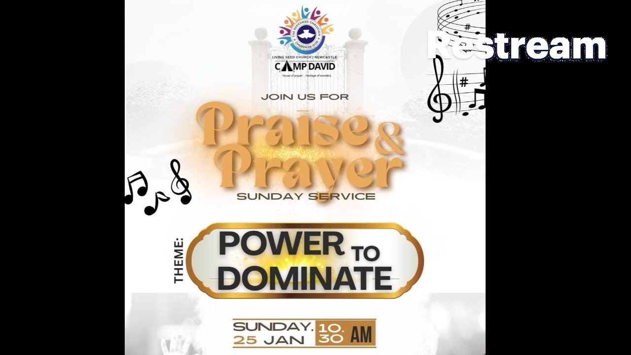 RCCG LSC CAMP DAVID || 25 JANUARY ||PASTOR TIMOTHY GBENGA OLASEHINDE || POWER TO DOMINATE ||