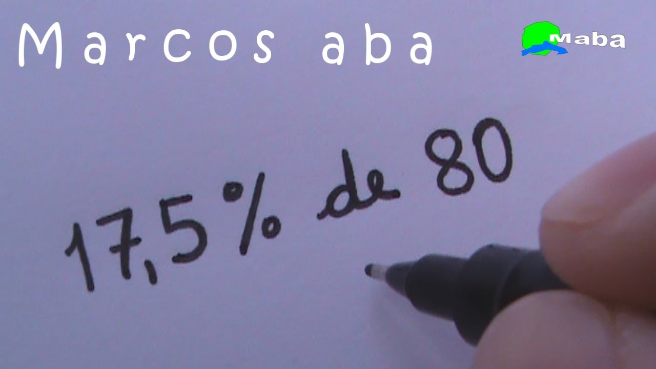 Porcentagem - matemática
