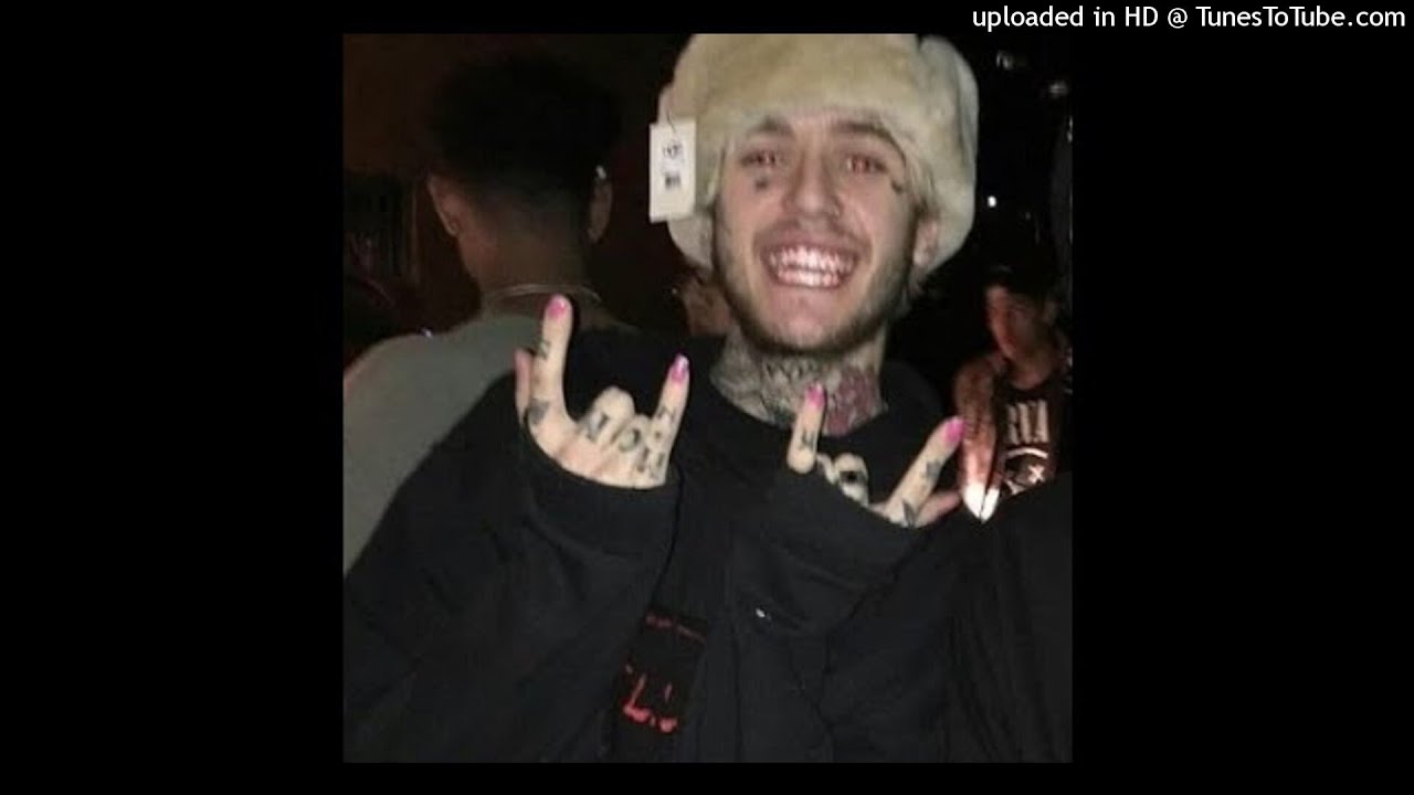 Lil peep - black fingernails (without features)