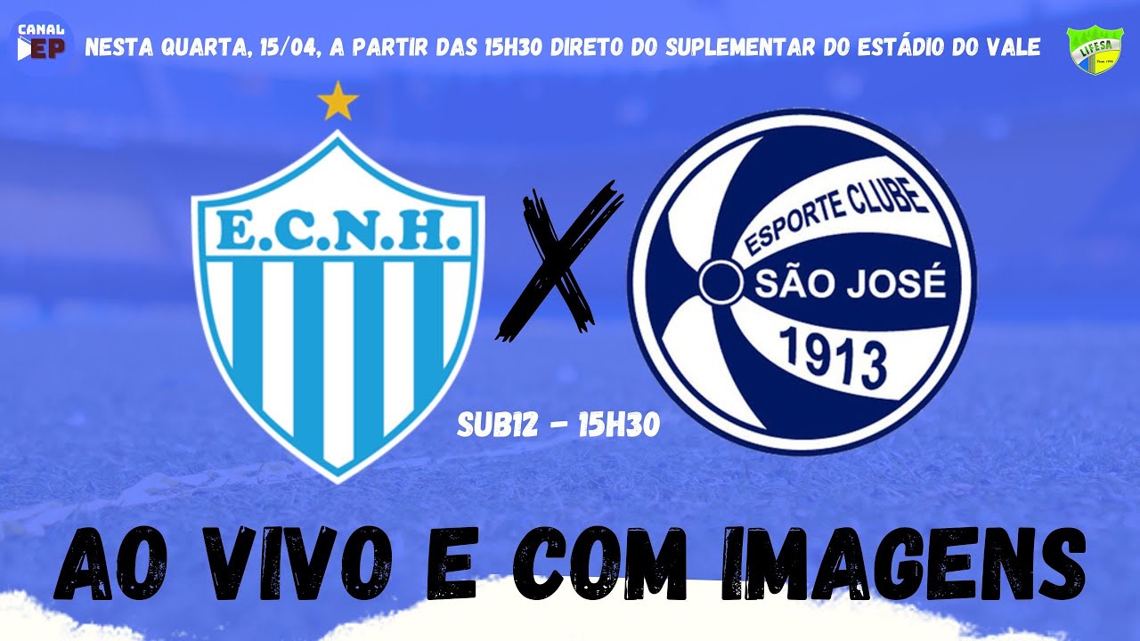 AO VIVO E COM IMAGENS | NOVO HAMBURGO X SÃO JOSÉ | LIFESA - SUB12 2025 | 15/04/25