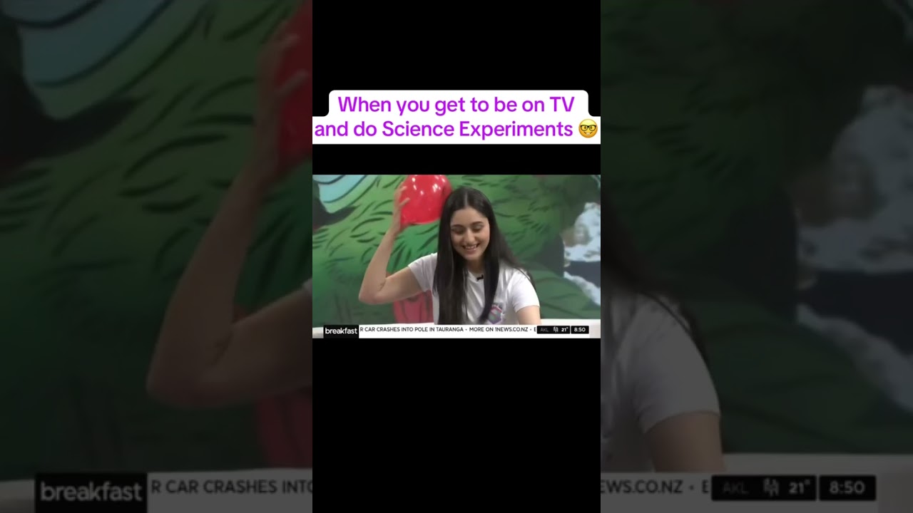 First time in TV 🥲 #science #scientist #tv #news #sciencepassion #learn