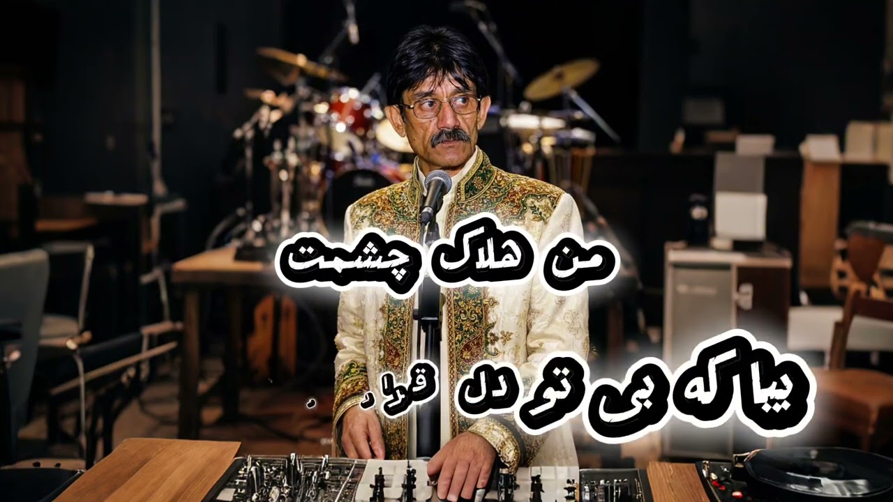 ارکستر آهنگ (ای پری چهره مژگان سیاه) از استاد ظاهر هویدا 