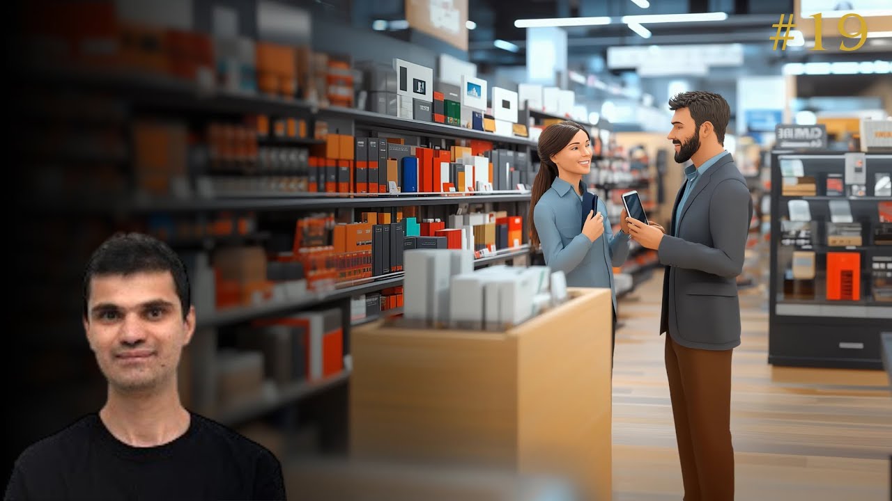 ΣΙΓΑ ΣΙΓΑ ΑΝΑΙΒΕΝΟΥΜΕ LEVEN ELECTRONICS SUPERMARKET SIMULATOR#19