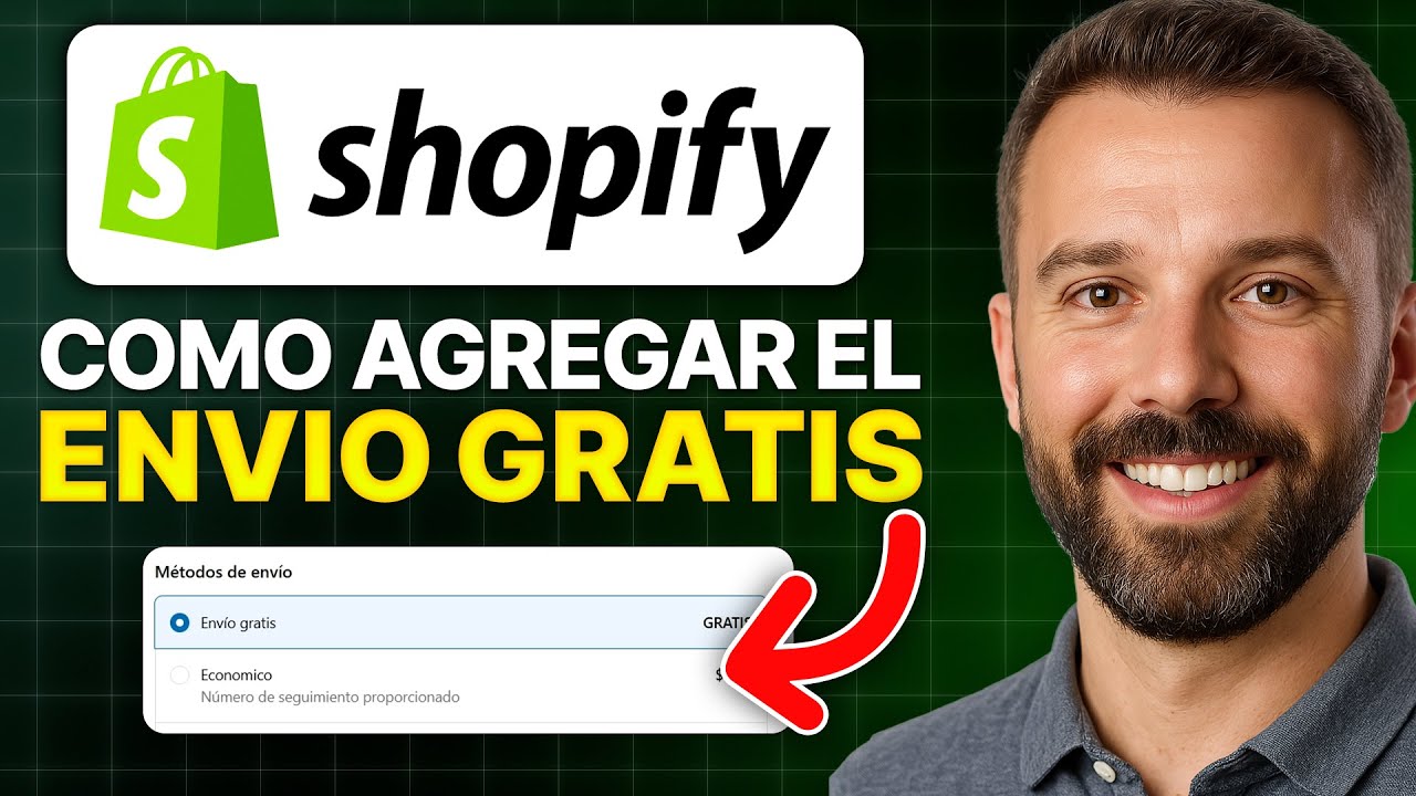 Cómo AGREGAR ENVÍO GRATIS en Shopify 2025