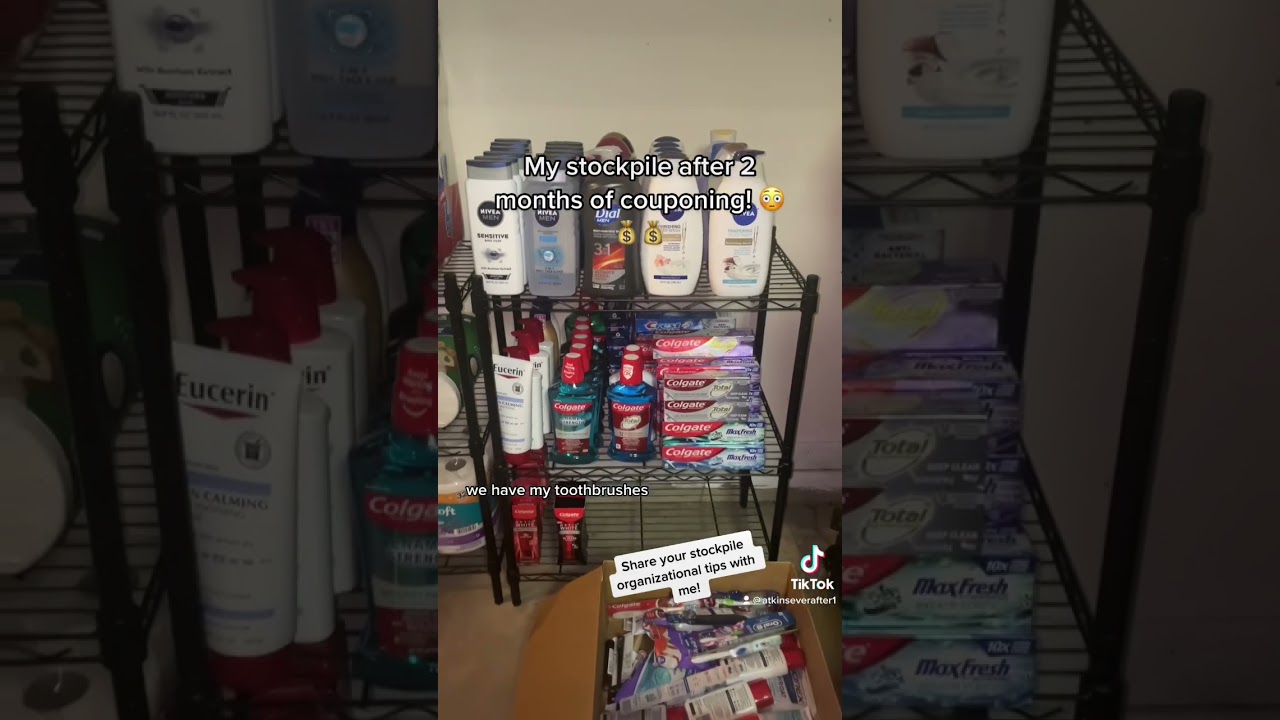 My stockpile! #shorts #howtocouponatcvs #cvscouponing #couponing101 #couponinghaul #stockpiletour