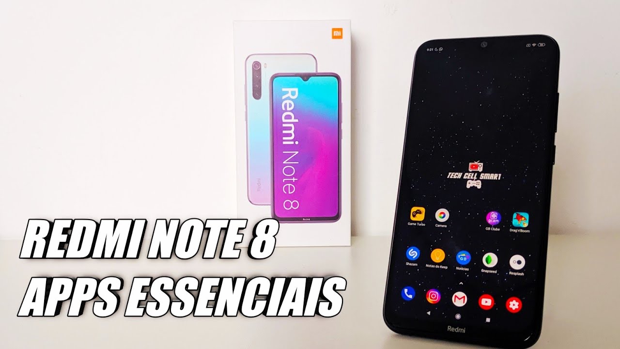 REDMI NOTE 8 MELHORES APLICATIVOS