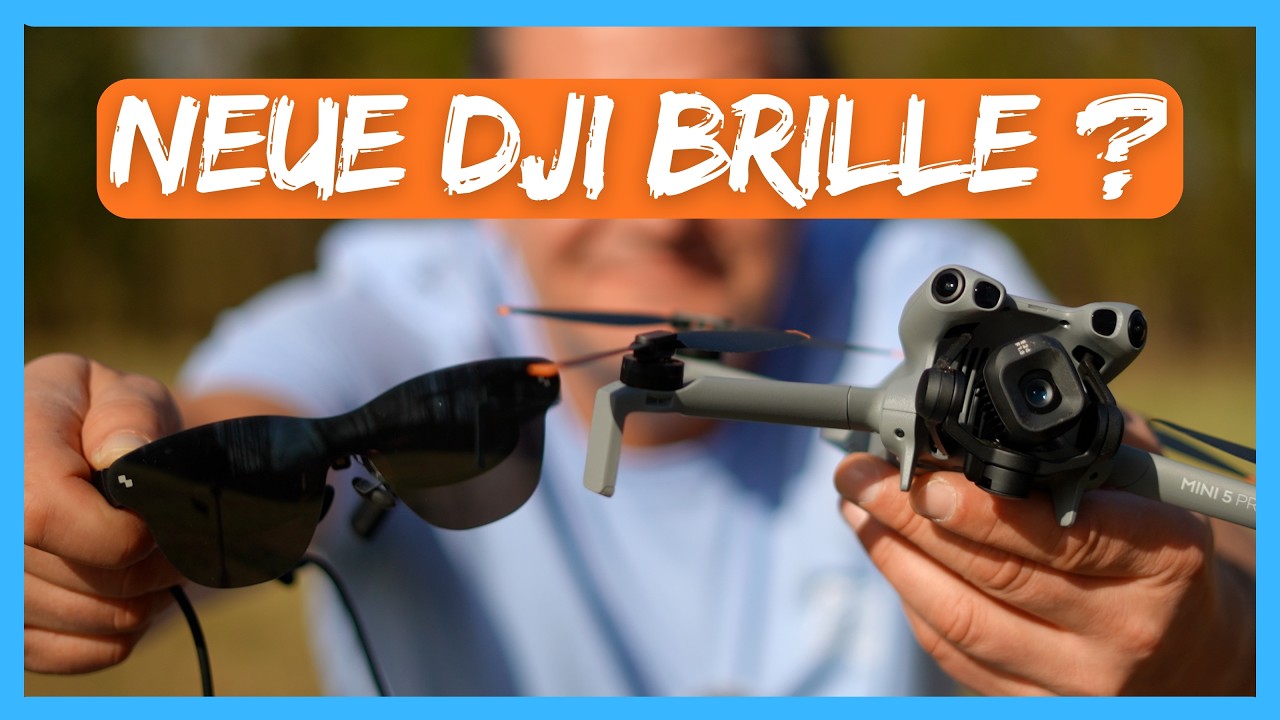 Die neue RayNeo Air 4 Pro mit DJI Mini 5 Pro geflogen?